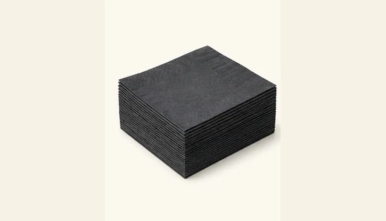 Салфетка 24x24: однослойная, графит